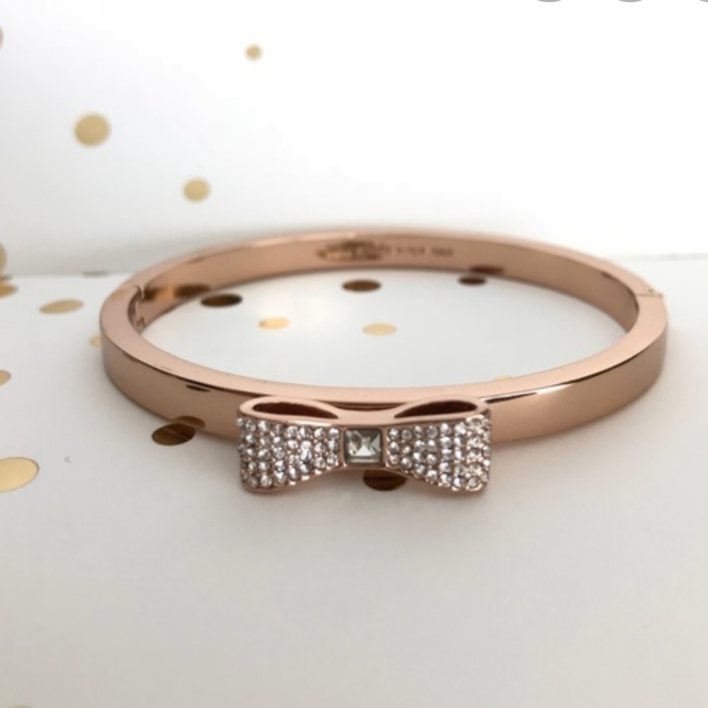 Kate Spade Ready Set Bow Rose Gold Bracelet